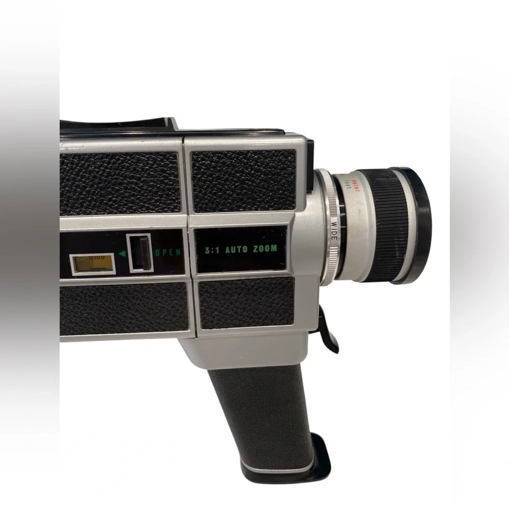 3PZ Silver and Black Video Camera